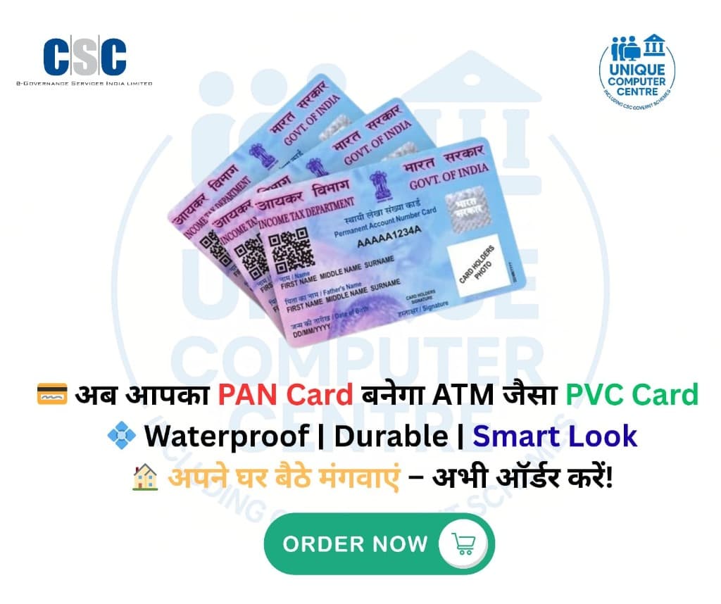 PAN PVC Card